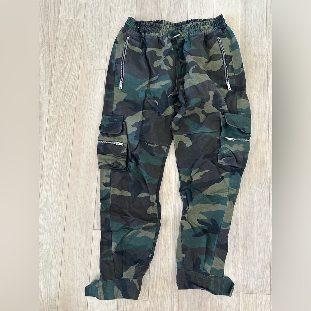 Represent Clo Military camo cargo pants